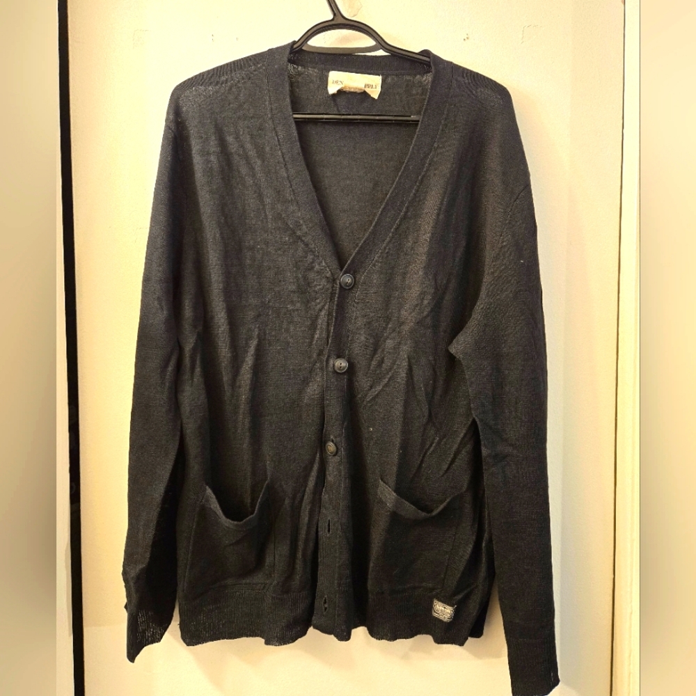 Denim & Supply 100% Linen Cardigan Sweater - Size XL